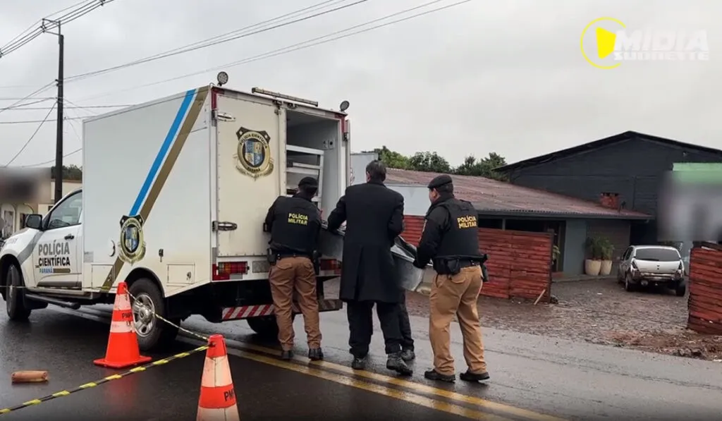 Caso foi registrado na madrugada deste domingo. (Imagens Mídia Sudoeste)