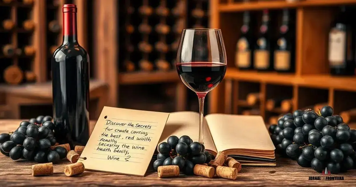 Dicas para Conservar o Vinho Tinto