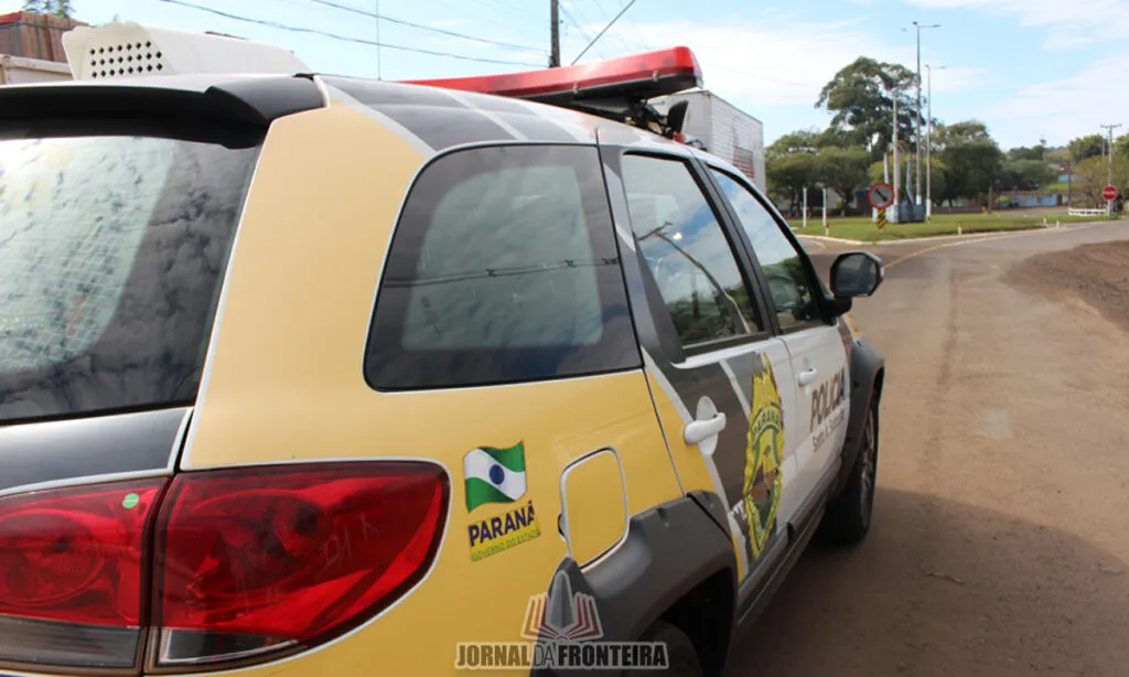 Jovem foi preso quando tentava atravessar para o país vizinho a Argentina com a motocicleta furtada