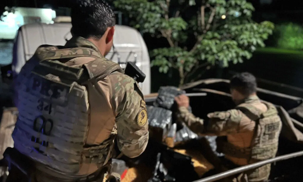 Carga de maconha estava sendo transportada em um caminhão também paraguaio que tinha como destino Xanxerê