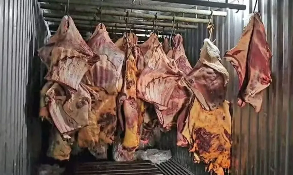 Operação prendeu um dos sócios da empresa. Carne teria ficado submersa por muitos dias na enchente em Porto Alegre