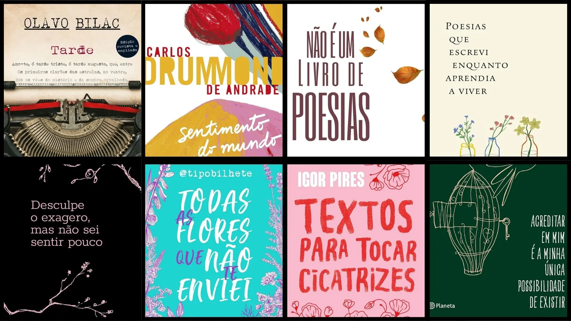 livros de poesia