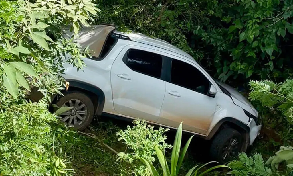 Acidente ocorreu na tarde desta segunda-feira, no Trevo de acesso à Salgado Filho