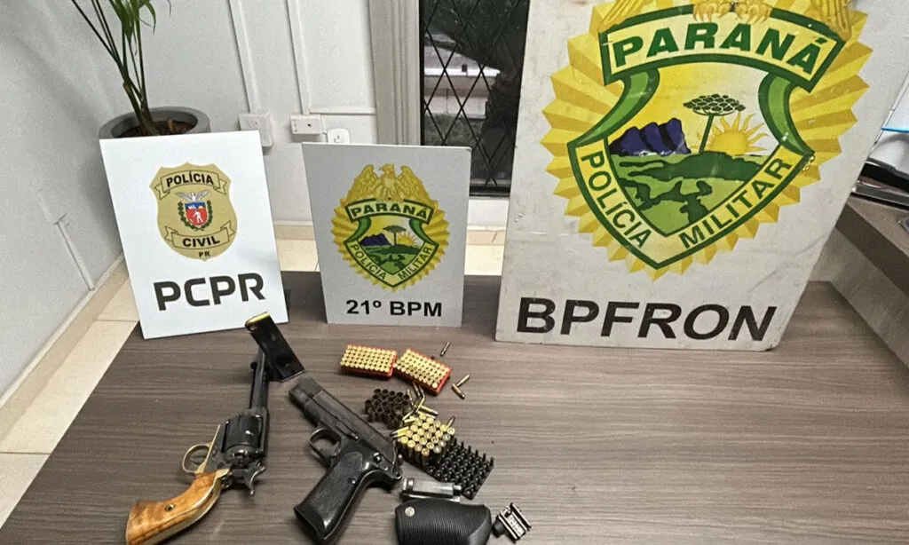 Operação foi realizada com a finalidade de apreender armas e munições, após investigação no contexto de violência doméstica