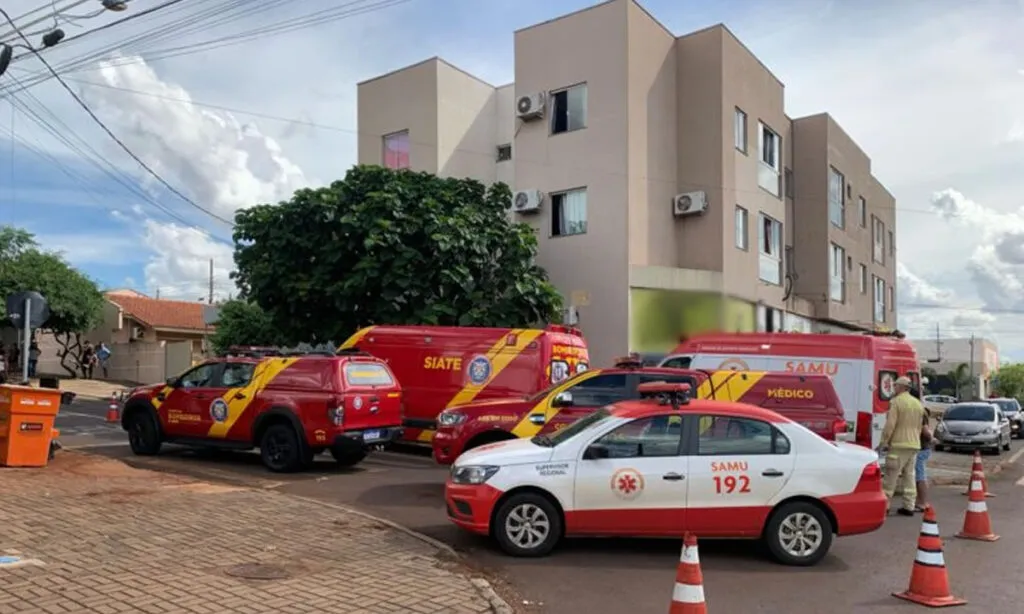 Criança caiu da janela do apartamento, que fica a aproximadamente oito metros do chão. Coração e rins foram captados e doados nesta terça