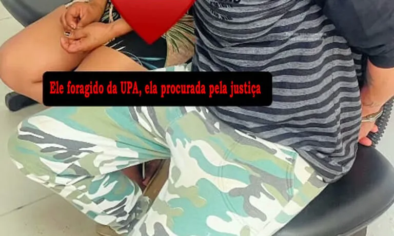 Foragido da UPA do Cedro e mulher procurada pela justiça são presos em Dionísio Cerqueira