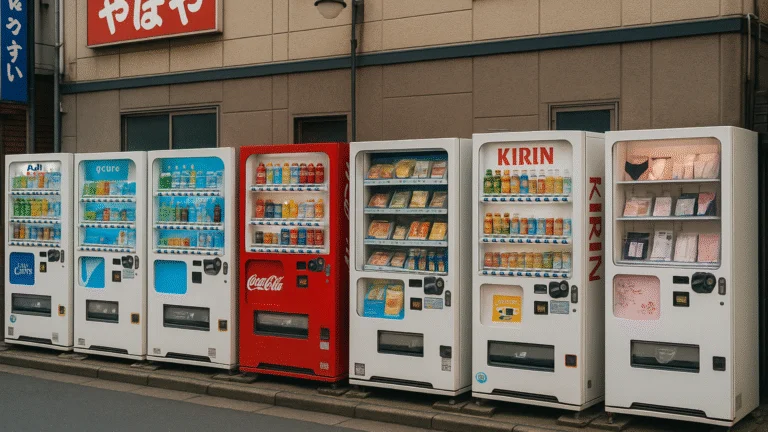 Japão tem mais de 5 milhões de máquinas de venda automática que oferecem de tudo