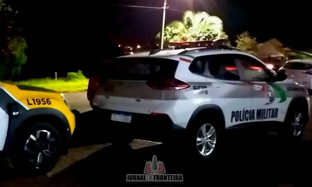 O suspeito de envolvimento em vários furtos e arrombamentos em Dionísio Cerqueira e Barracão foi preso na madrugada de sábado