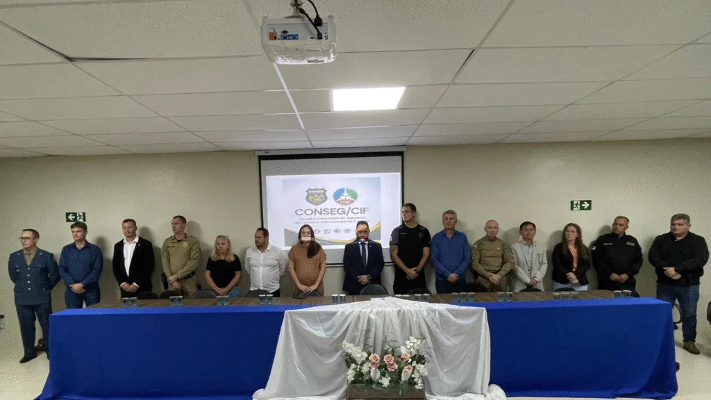 SESP PR acompanha posse e entrega carta constitutiva ao CONSEG/CIF