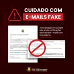 Prefeitura de São José do Cedro emite alerta sobre tentativas de golpe por e-mail