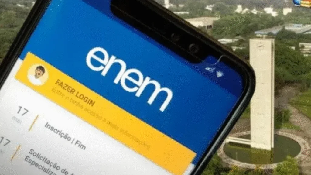 Estão sendo identificadas páginas falsas que imitam o site oficial do Enem 2025 com o objetivo de roubar dados pessoais e aplicar golpes. 