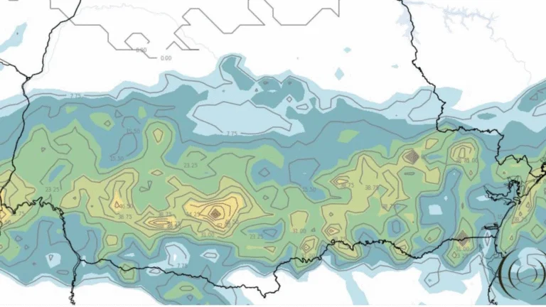 Nova frente fria alerta Paraná para tempestades e queda nas temperaturas
