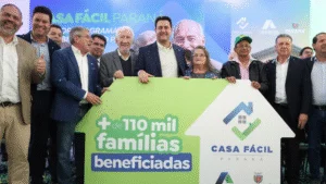 Casa Fácil Paraná chega a 110 mil famílias beneficiadas e investirá mais R$ 1,5 bilhão