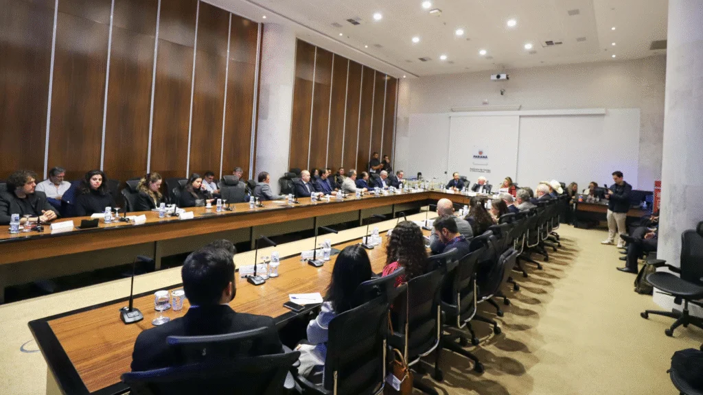 Paraná e Chihuahua discutem cooperação nas áreas de inovação, agronegócio, sustentabilidade e economia circular durante encontro oficial no Palácio Iguaçu