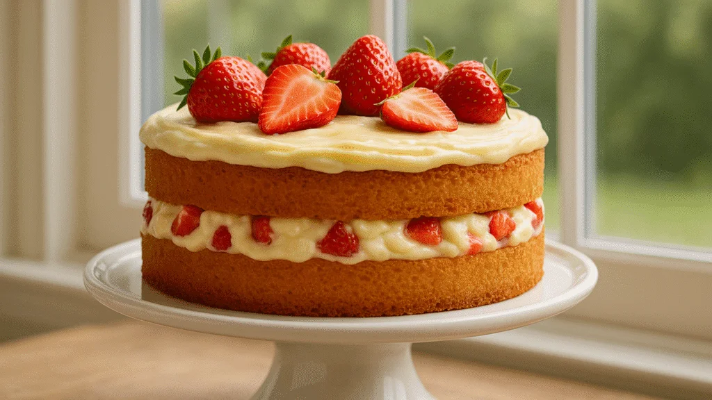 Receita de bolo de morango fofinho com creme delicioso que conquista qualquer ocasião 1 fotos nicolle 1920 x 1080 px 2025 05 22T111456.543