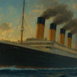 Lançamento do RMS Titanic em 1911