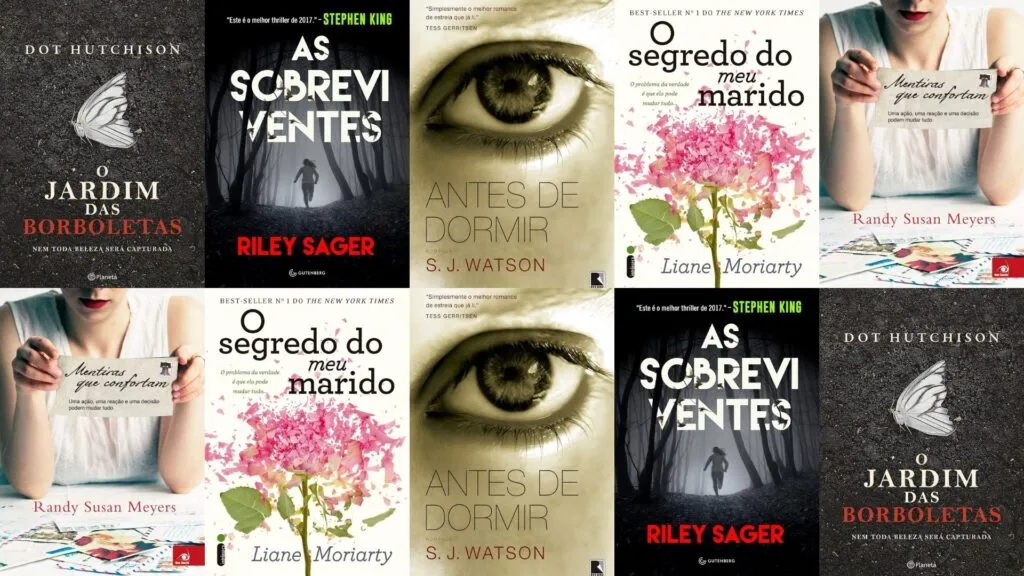 livros para quem leu "A Garota do Lago"