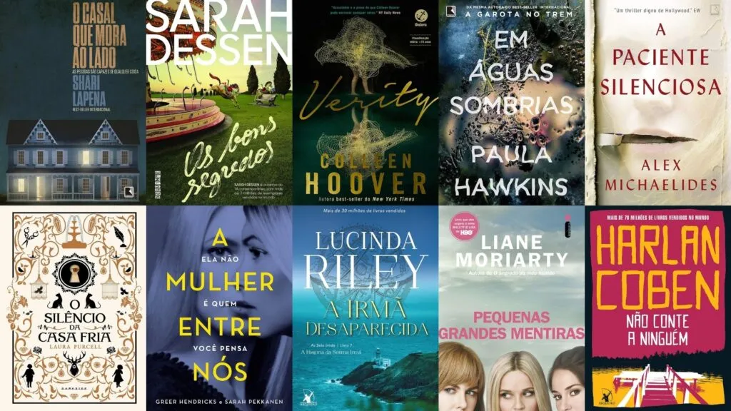 livros para quem leu "A Garota do Lago"