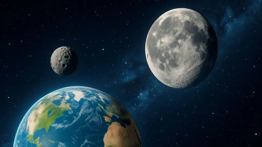 Miniluas misteriosas podem ser pedaços da Lua perdidos no espaço, revelam cientistas
