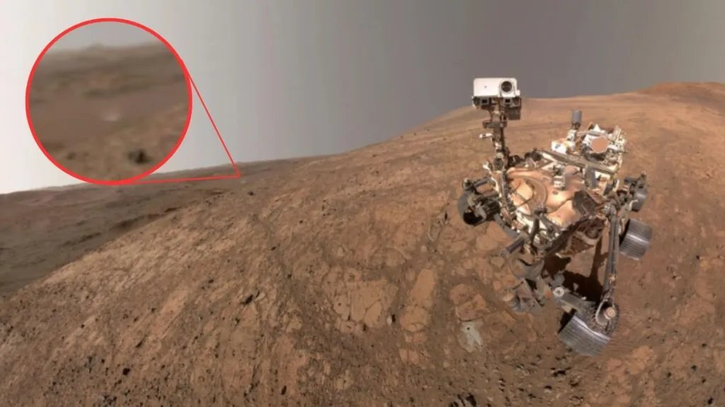 Selfie surpreendente do robô da Nasa em Marte revela redemoinho de poeira