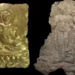 Tesouros budistas de ouro e prata são revelados em templo milenar na Tailândia