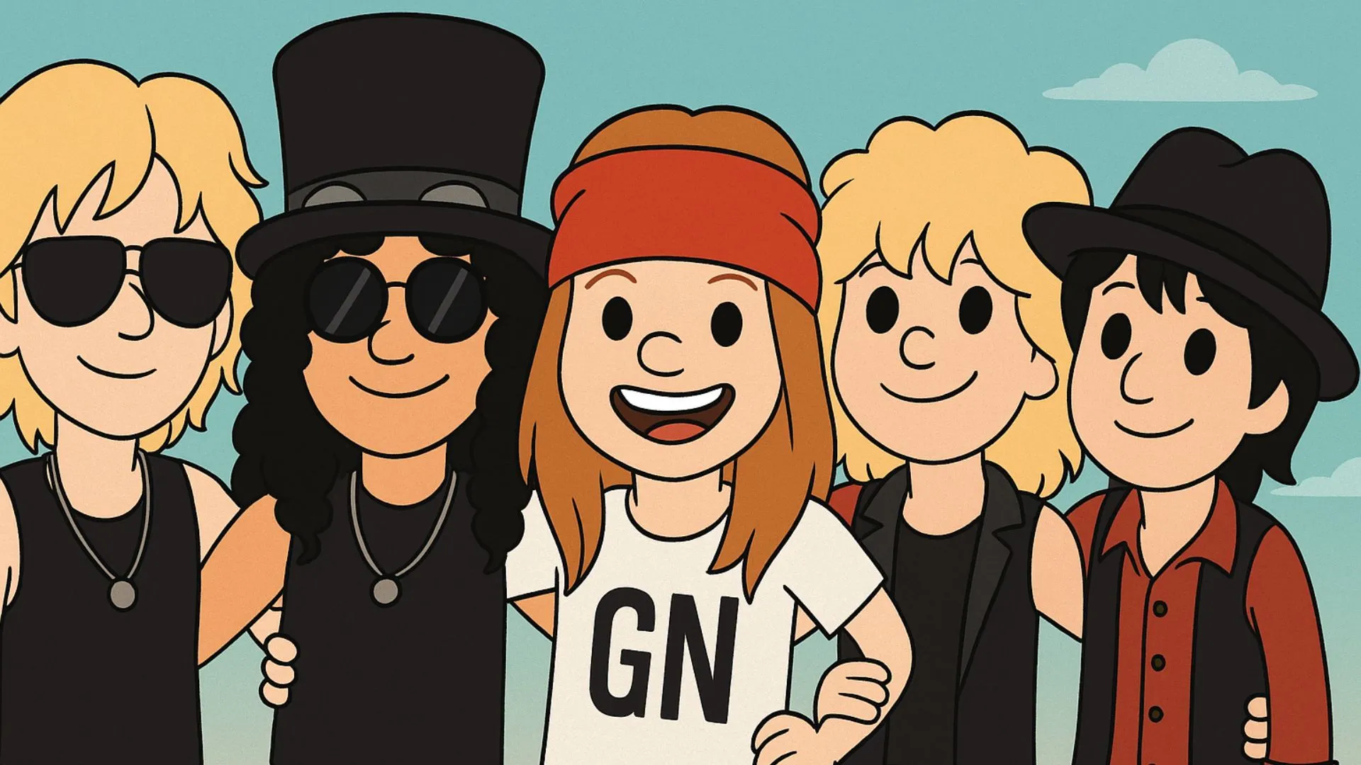 Da onde veio o nome da banda Guns N' Roses