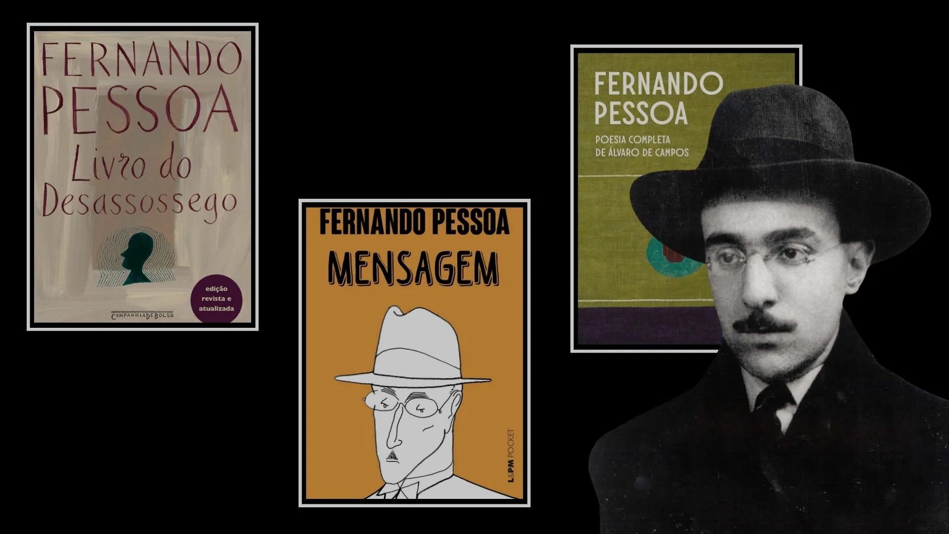 livros de Fernando Pessoa para ter na estante