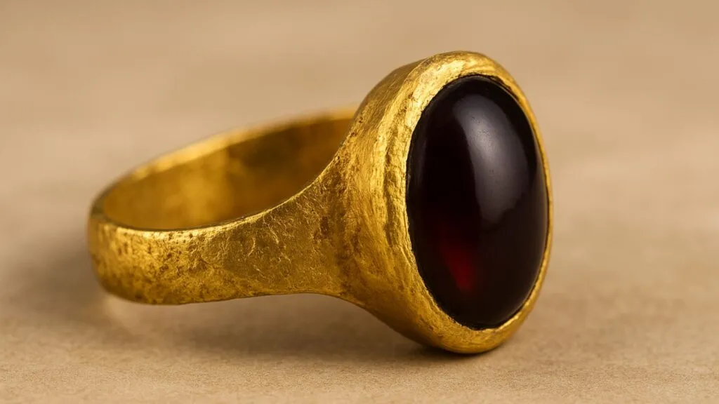 Anel de ouro de 2.300 anos é encontrado em Jerusalém e revela ritual de passagem