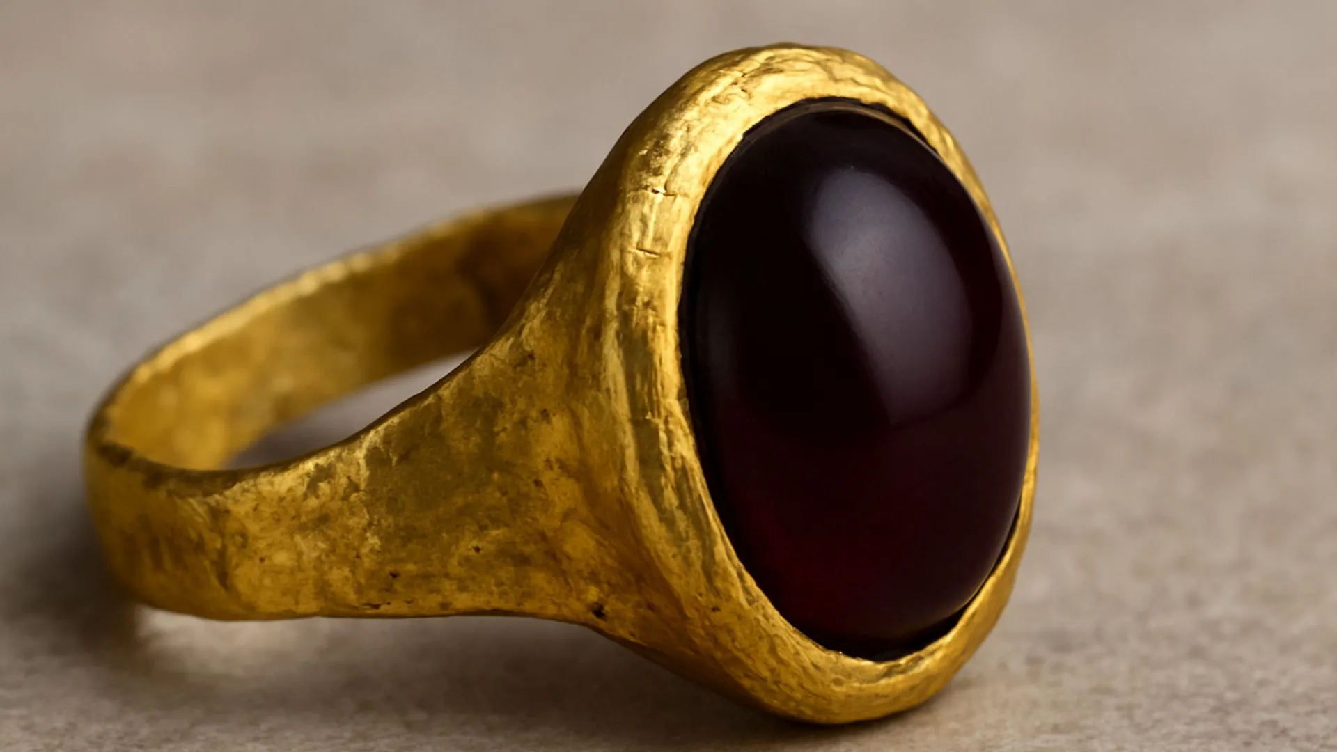 Anel de ouro de 2.300 anos é encontrado em Jerusalém e revela ritual de passagem
