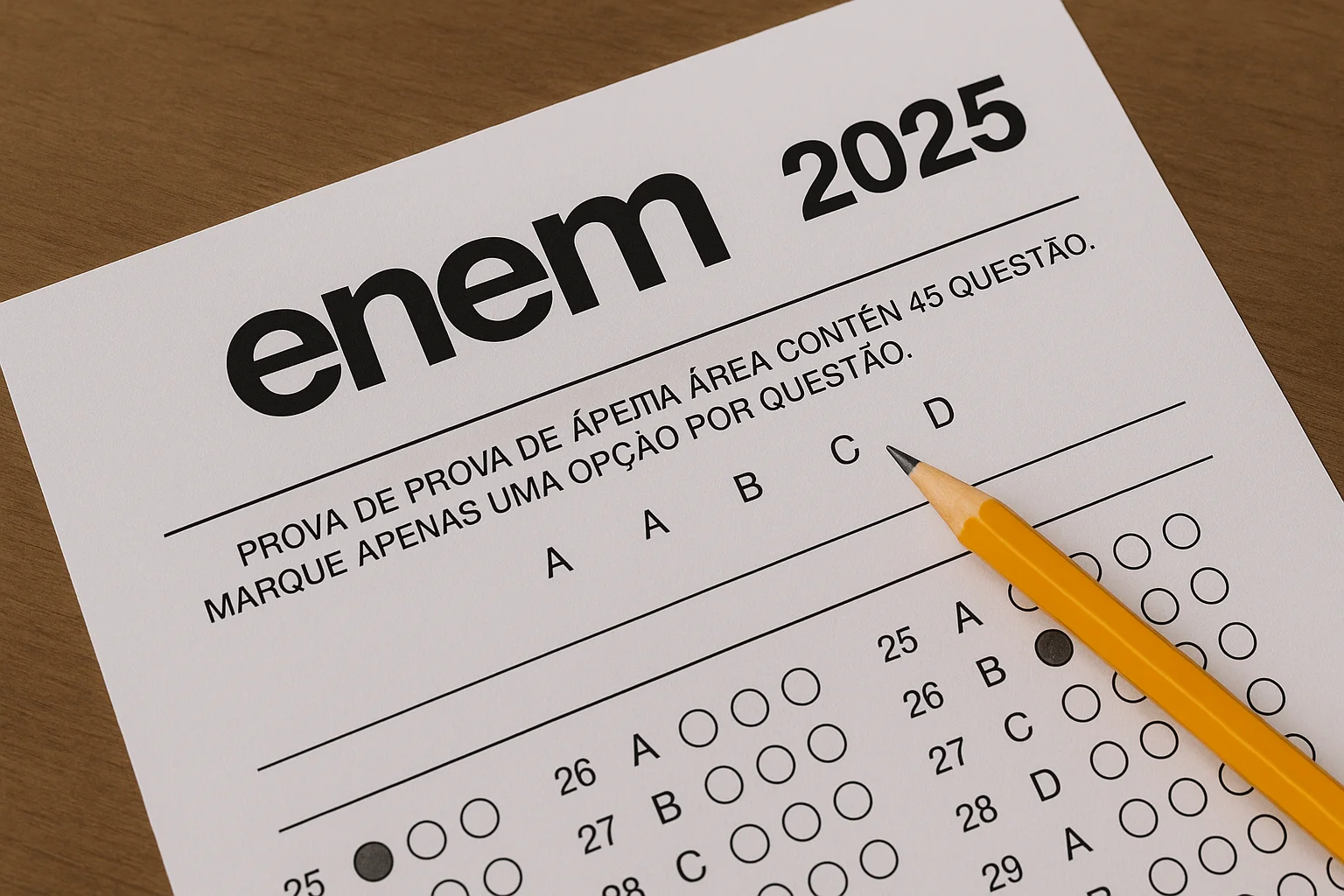 Enem 2025: veja o período de inscrição e datas das provas