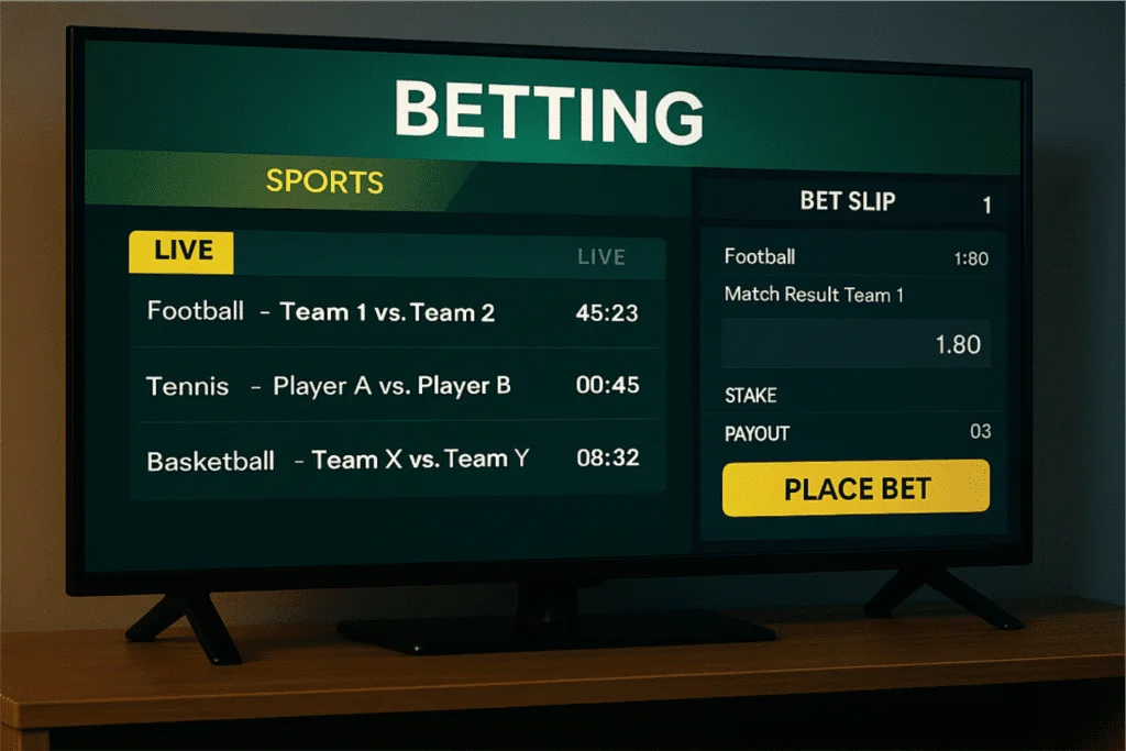 Apostar pela TV: será que isso colaria para os apostadores brasileiros da atualidade? 16 jogos