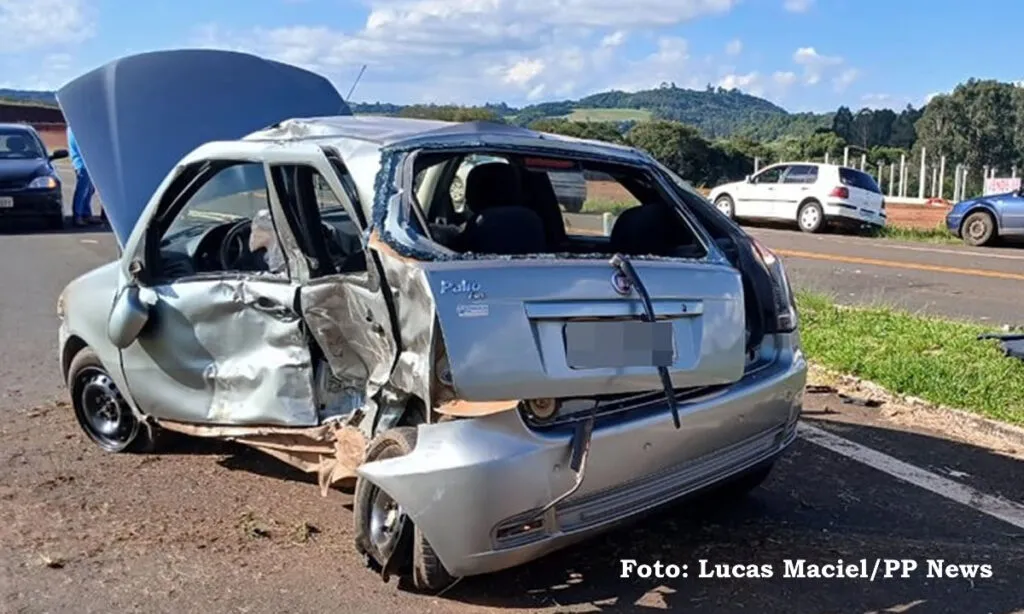 Acidente ocorreu na tarde de terça-feira. O homem conduzia um Fiat Palio