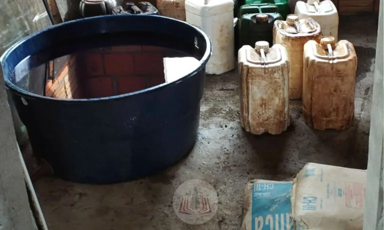 Após furto em Bom Jesus do Sul, PM localiza mais 500 litros de combustível em casa em construção na Vila Rural