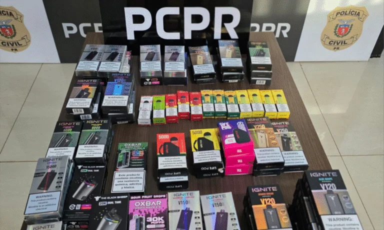 Empresária barraconense é presa em flagrante por venda ilegal de cigarros eletrônicos