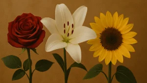 3 flores que expressam o amor verdadeiro