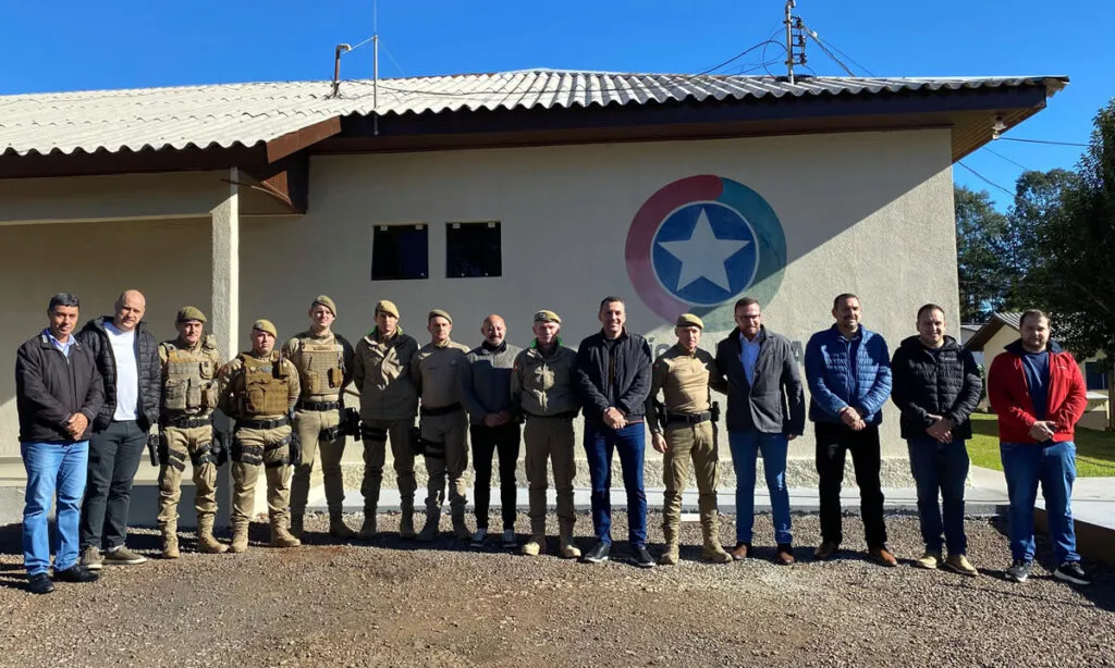 O comandante do 36º BPM recebeu nesta quarta-feira, a confirmação de liberação de uma emenda de R$ 300 mil destinados à pavimentação asfáltica do pátio do batalhão
