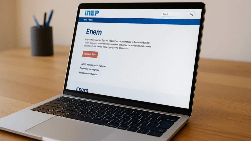 Último dia para realizar as inscrições no Enem 2025
