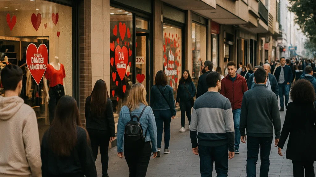 Dia dos Namorados deve movimentar R$ 2,75 bilhões no comércio, com destaque para vestuário, cosméticos e tendência de alta nas vendas