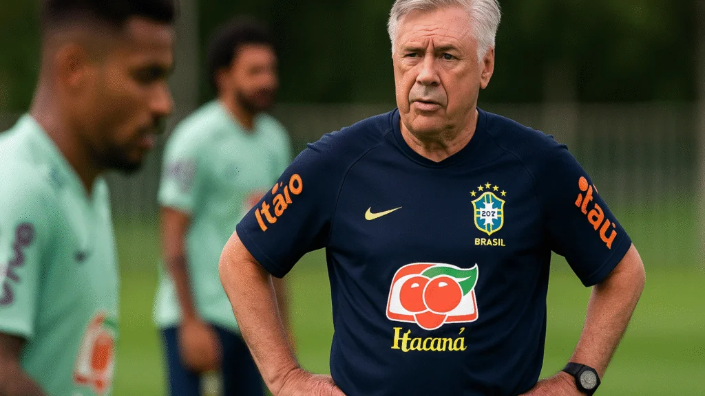 Sob o comando de Carlo Ancelotti, que fará sua aguardada estreia como técnico da seleção brasileira na quinta-feira, em Guayaquil, o Brasil tem a chance de carimbar seu passaporte para a Copa do Mundo de 2026 com duas rodadas de antecedência nas Eliminatórias Sul-Americanas.
