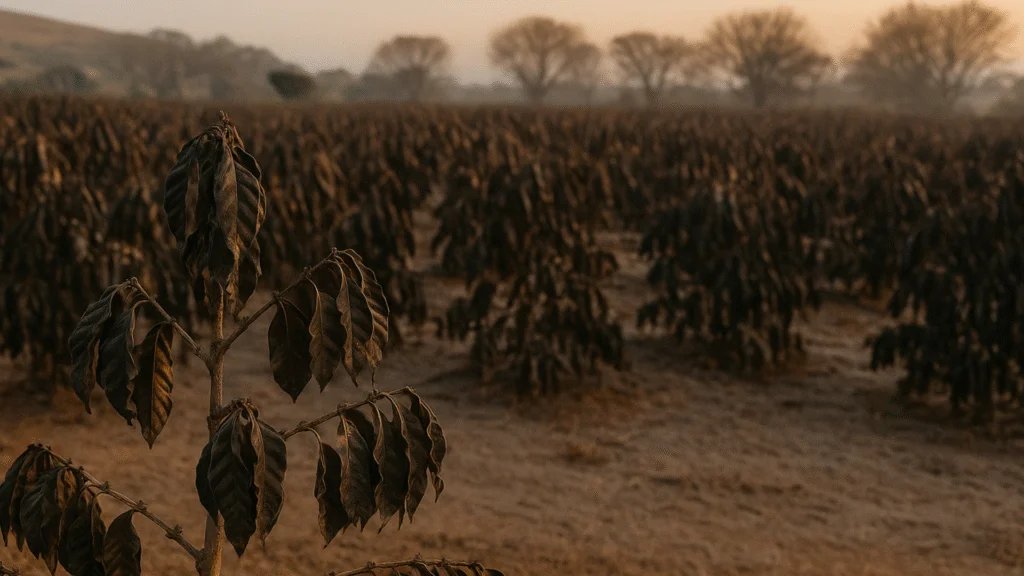 A geada negra é um fenômeno raro e devastador que pode destruir plantações inteiras sem formar cristais de gelo visíveis. Entenda como ela acontece, seus impactos e por que assusta tanto os agricultores