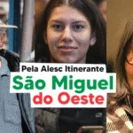 Comunidade do Oeste leva demandas à Alesc Itinerante em São Miguel