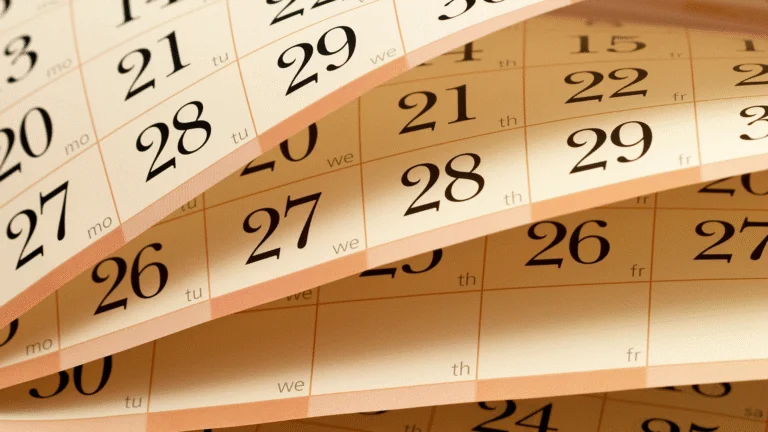 Países com calendário diferente