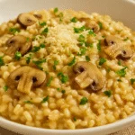 O segredo do risoto de cogumelos perfeito