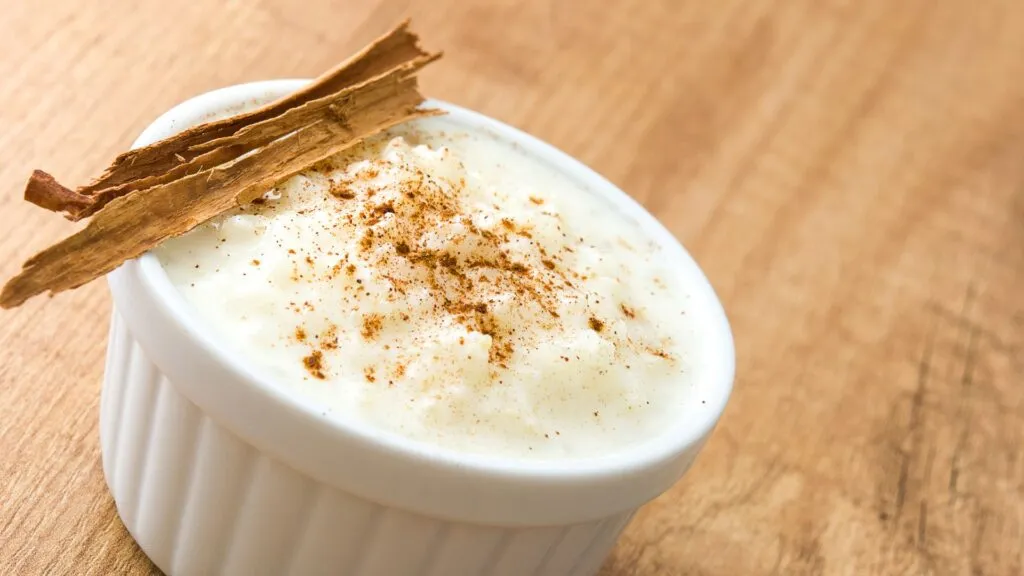 Receita de arroz doce tradicional