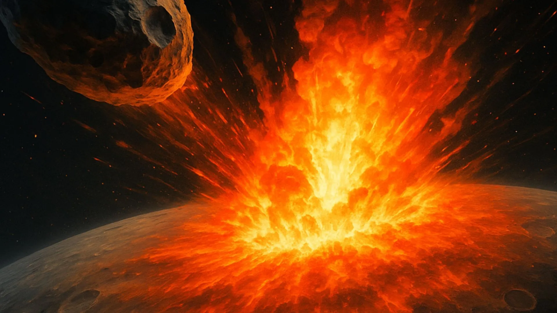 Asteroide com força explosiva pode atingir a Lua em breve