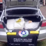 Casal é preso em motel com carro adulterado e carregado com mais 190 quilos de maconha