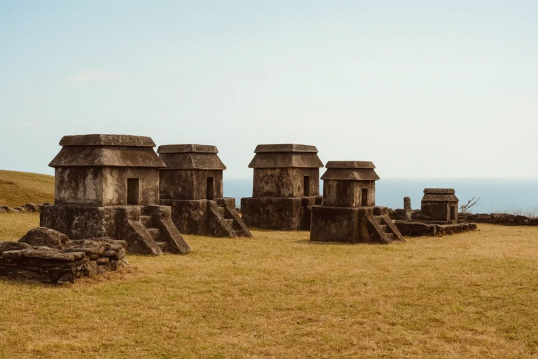 Os mistérios silenciosos de Quiahuiztlán com seus monumentos em miniatura