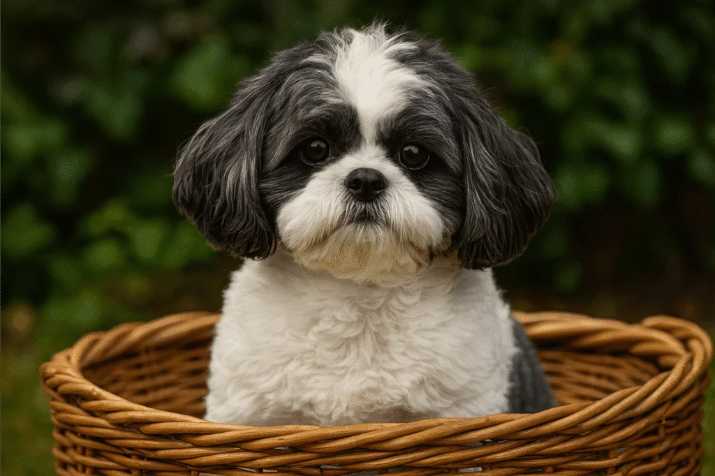 Shih-tzu: Mini preto branco mais que adorável, um companheiro que pede atenção total 8 shih tzu