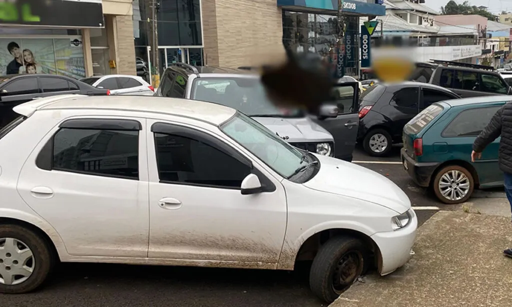 Acidente entre 5 veículos é registrado no centro de Dionísio Cerqueira