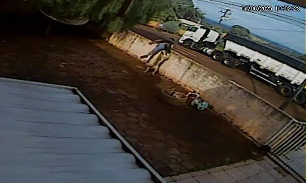 Traficante em fuga entra em terreno é atacado por cão e acaba preso